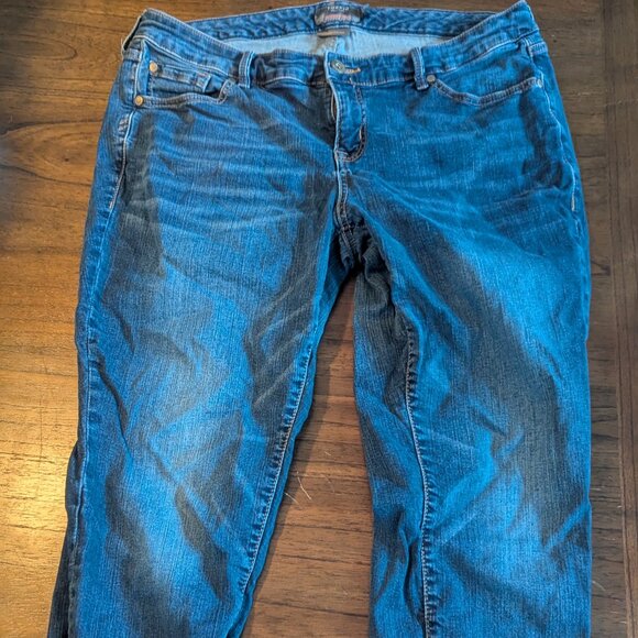 Boyfriend straight jeans. - Picture 1 of 2